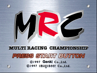 MRC - Multi Racing Championship (Japan) Title Screen